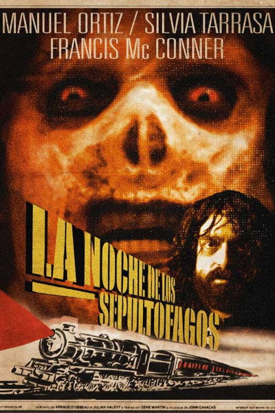 Póster de La noche de los sepultófagos