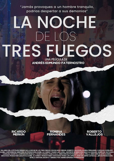 Póster de La Noche de Los Tres Fuegos