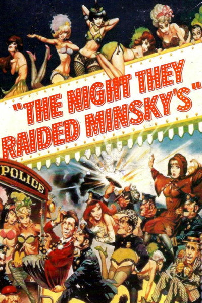 Póster de La noche del escándalo Minsky's