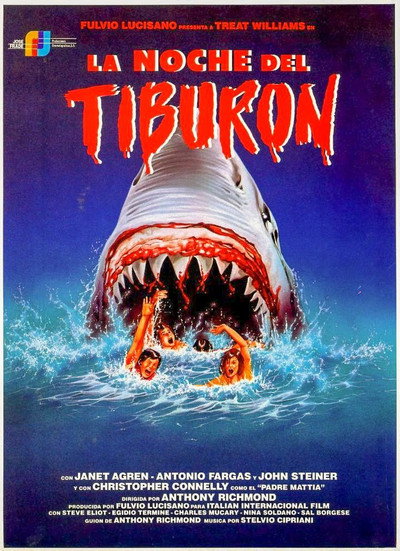 Póster de La noche del tiburón