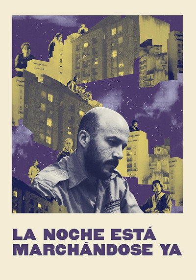 Póster de La noche está marchándose ya