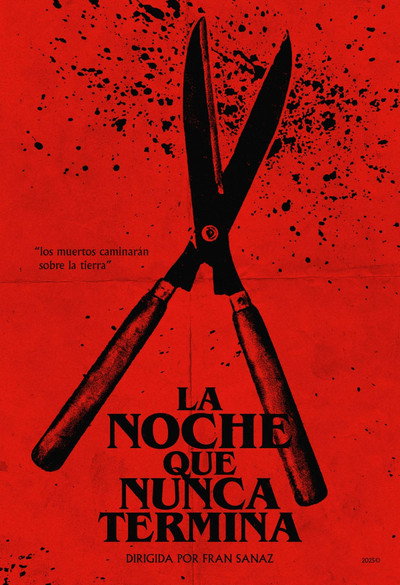 Póster de La Noche Que Nunca Termina