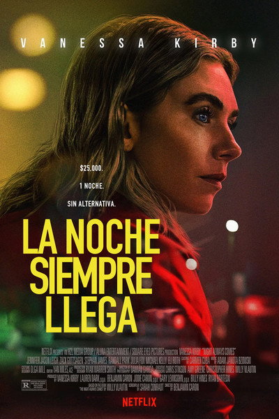 Póster de La noche siempre llega