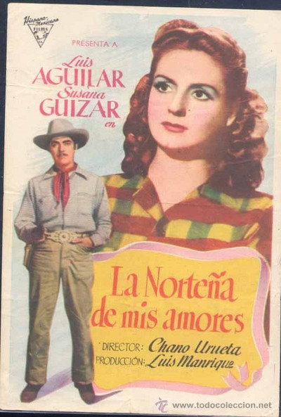 Póster de La norteña de mis amores