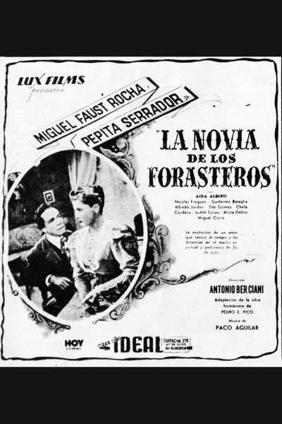 Póster de La novia de los forasteros