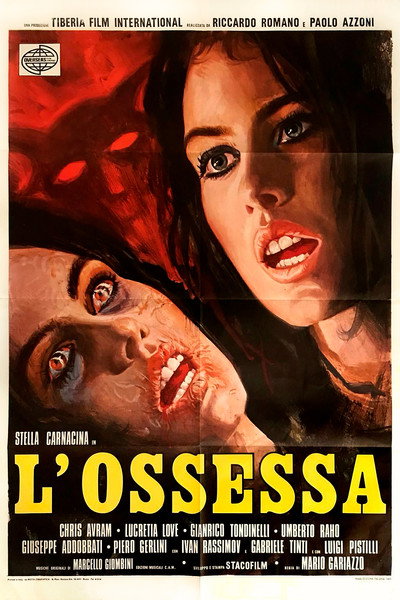 Póster de La obsesa