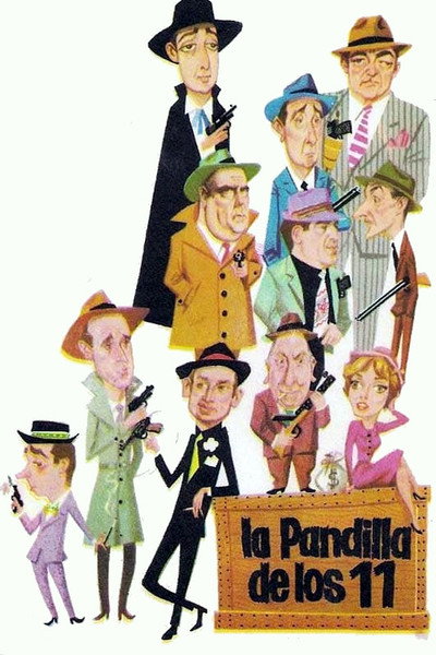 Póster de La pandilla de los 11