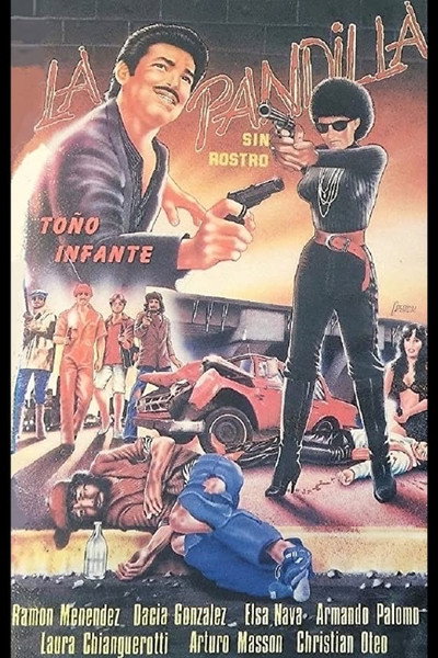 Póster de La pandilla sin rostro