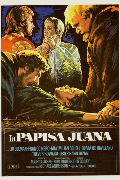 Póster de La papisa Juana