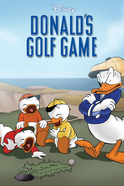 Póster de La partida de golf de Donald