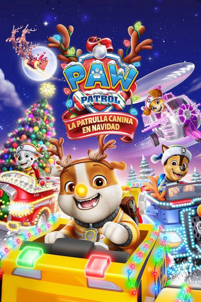 Póster de La Patrulla Canina en Navidad
