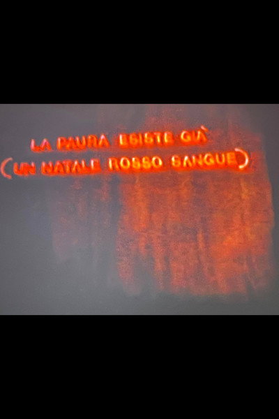 Póster de La paura esiste già (Un natale rosso sangue)