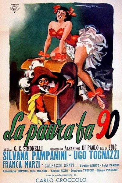Póster de La paura fa 90