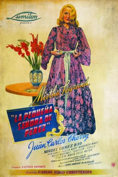 Póster de La pequeña señora de Pérez