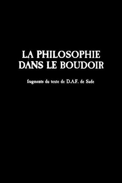 Póster de La philosophie dans le boudoir