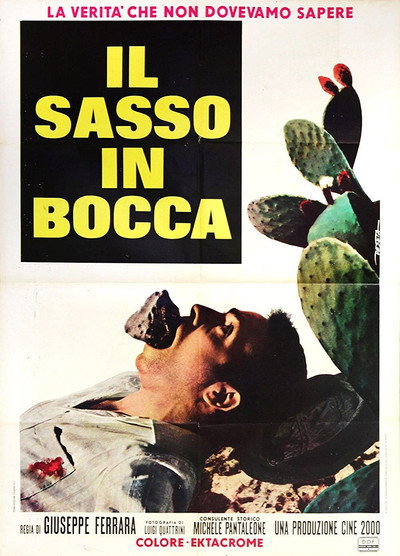 Póster de La piedra en la boca