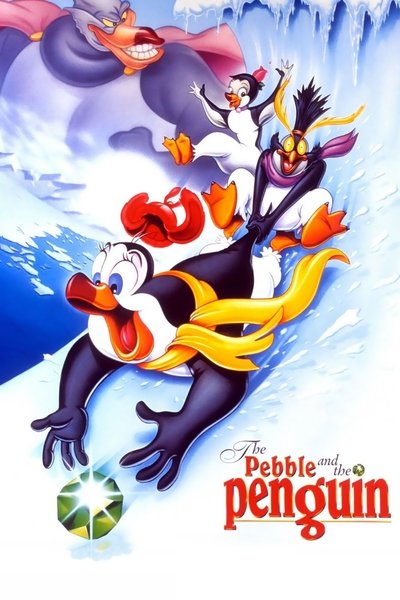 Póster de La piedra y el pingüino