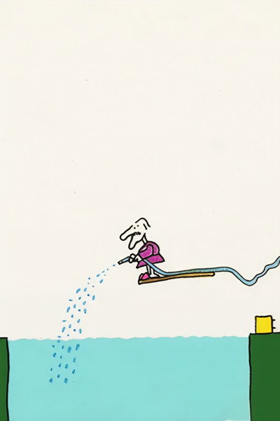 Póster de La piscina