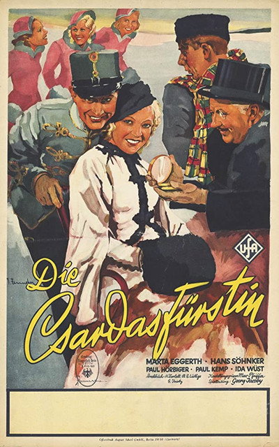 Póster de La princesa de la zarda