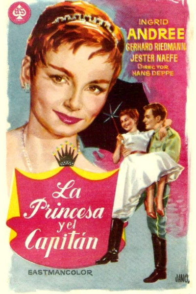 Póster de La princesa y el capitán