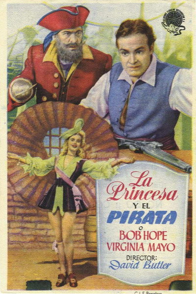 Póster de La princesa y el pirata