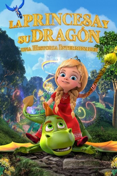 Póster de La princesa y su Dragón: Una historia interminable