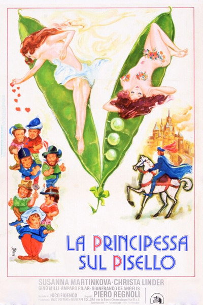 Póster de La principessa sul pisello