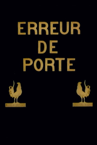 Póster de La puerta equivocada