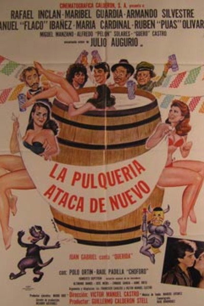 Póster de La pulquería ataca de nuevo