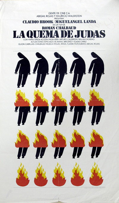 Póster de La quema de Judas