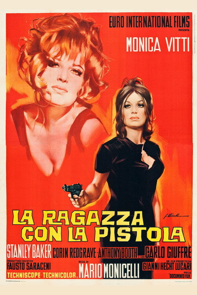 Póster de La ragazza con la pistola