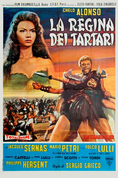Póster de La reina de los bárbaros