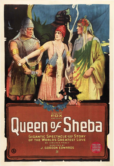 Póster de La reina de Saba