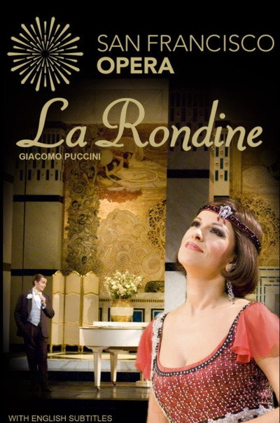 Póster de La Rondine