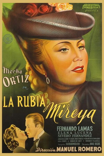 Póster de La rubia Mireya