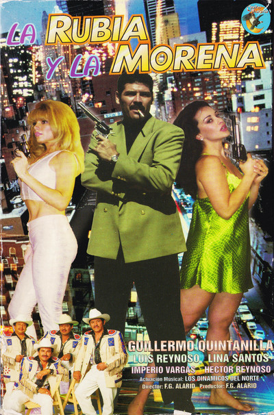 Póster de La rubia y la morena