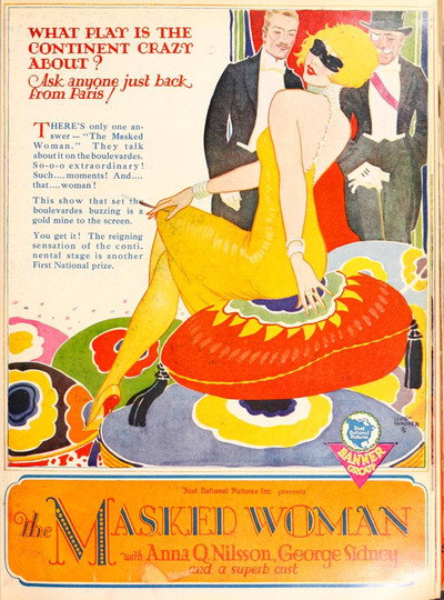 Póster de La señora del antifaz