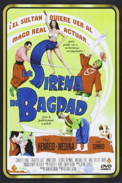 Póster de La sirena de Bagdad