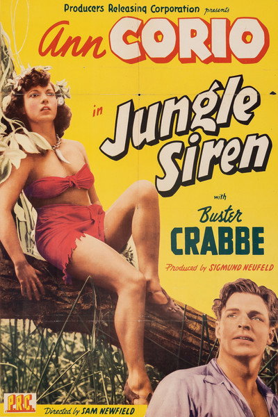 Póster de La sirena de la jungla
