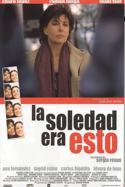 Póster de La soledad era esto