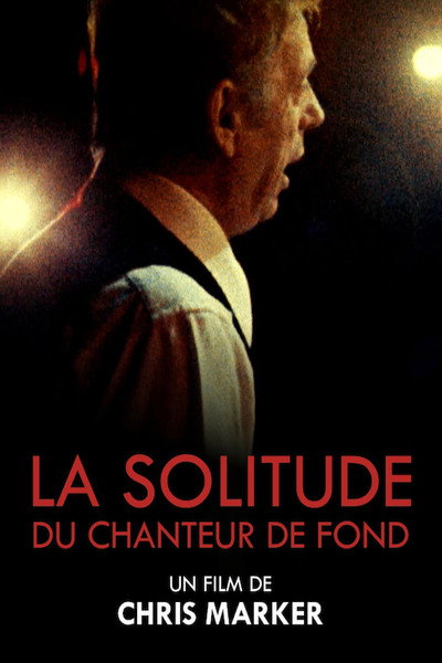 Póster de La solitude du chanteur de fond