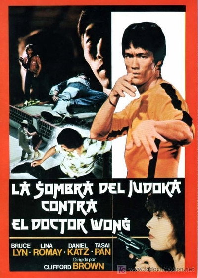 Póster de La sombra del judoka contra el doctor Wong