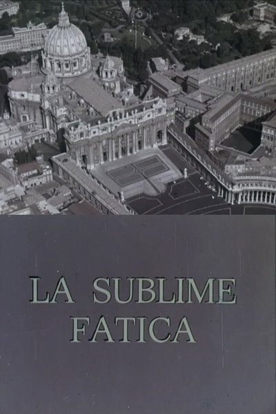 Póster de La sublime fatica