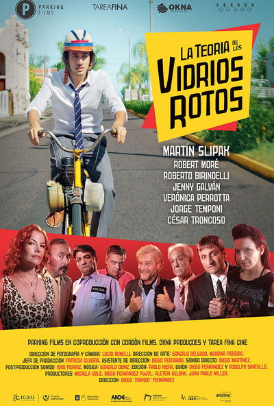 Póster de La Teoría de los Vidrios Rotos
