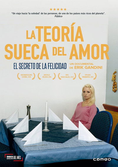 Póster de La teoría sueca del amor. El secreto de la felicidad