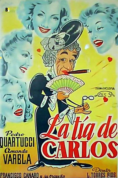 Póster de La tia de Carlos