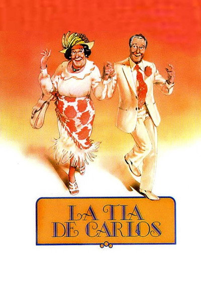Póster de La tía de Carlos