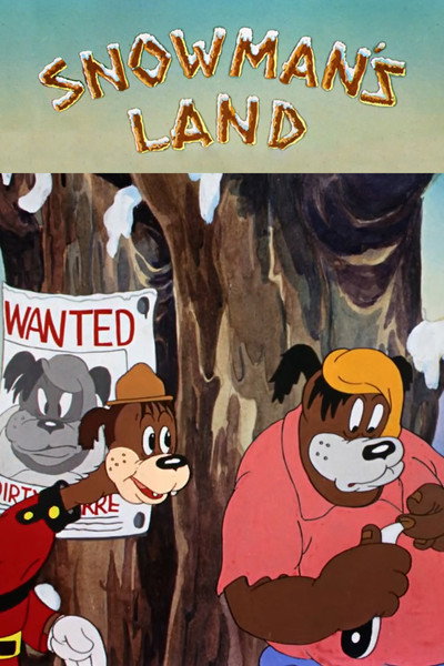 Póster de La tierra del hombre de nieve