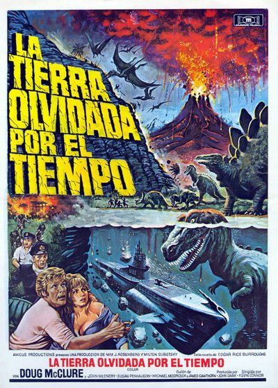 Póster de La tierra olvidada por el tiempo