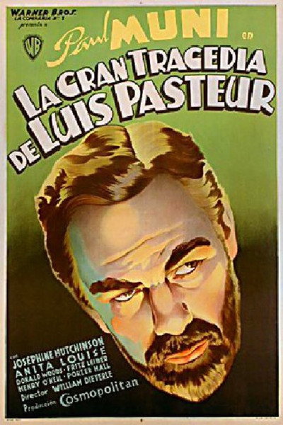 Póster de La tragedia de Louis Pasteur